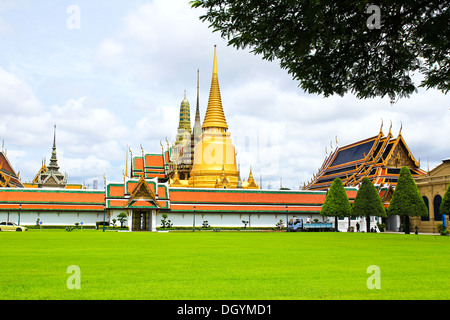 Wat Pra Keo, Palast, Bangkok, Thailand. Stockfoto