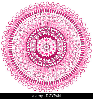 Handgemachte Dekorative Runde Spitze Stockfoto