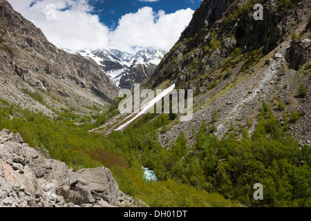 Tal des Vénéon, Nationalpark Ecrins, Rhone-Alpes, Département Isère, Rhône-Alpes, Frankreich Stockfoto