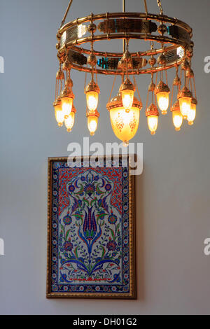 Merkez Moschee DITIB, der türkisch-Islamische Union für religiöse Angelegenheiten, Marxloh Duisburg, Nordrhein-Westfalen Stockfoto