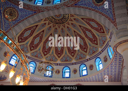 Merkez Moschee DITIB, der türkisch-Islamische Union für religiöse Angelegenheiten, Marxloh Duisburg, Nordrhein-Westfalen Stockfoto