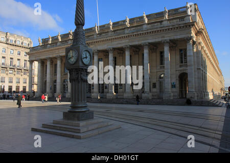 Opéra National de Bordeaux, Bordeaux, Gironde, Aquitanien, Frankreich, Europa Stockfoto