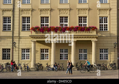 Thon-Dittmer-Palais, Haidplatz Quadrat, Altstadt von Regensburg, Oberpfalz, Bayern Stockfoto