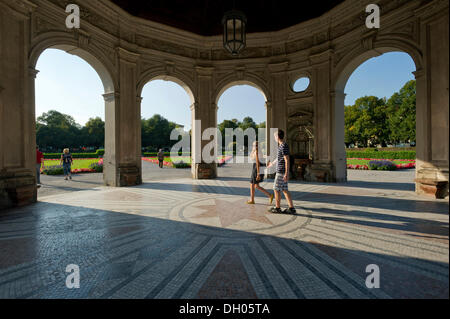 Innere des Tempel der Diana im Hofgarten oder Court Gardens, München, Upper Bavaria, Bayern, Deutschland Stockfoto