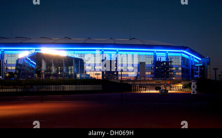 Veltins-Arena, Arena Auf Schalke, Gelsenkirchen, Ruhrgebiet, Nordrhein-Westfalen Stockfoto