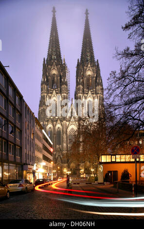 Kölner Dom, Köln, Nordrhein-Westfalen Stockfoto