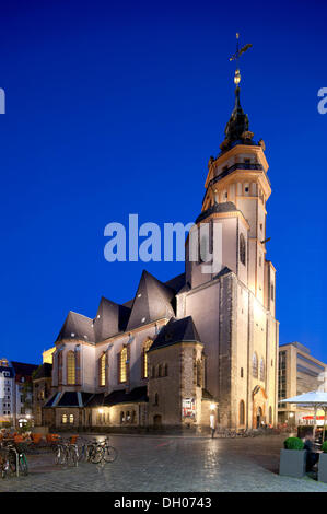 St. Nikolaus Kirche, Leipzig, Sachsen, PublicGround Stockfoto