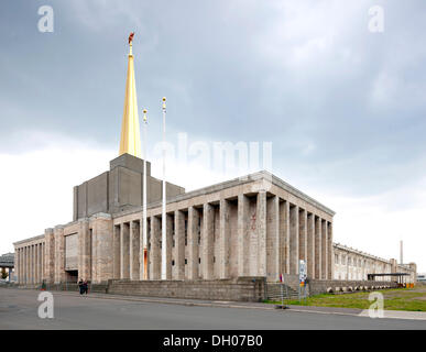 Alte Leipziger Messe, ehemalige Ausstellungshalle 12, Muster-Messe, Achilleion, Leipzig, Sachsen, PublicGround Stockfoto