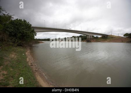 Die neue Grenzbrücke in Letham, Guyana, Südamerika Stockfoto