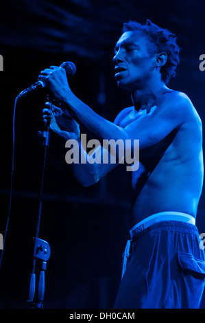 Tricky führt zur Villa Ada Festival 2012. Stockfoto