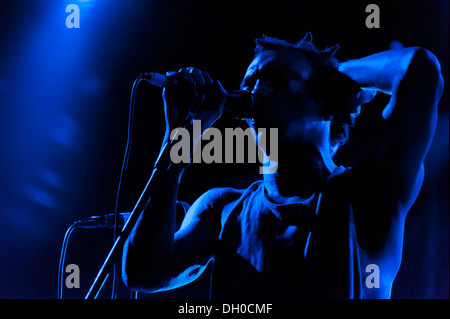 Tricky führt zur Villa Ada Festival 2012. Stockfoto