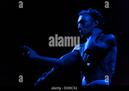 Tricky führt zur Villa Ada Festival 2012. Stockfoto