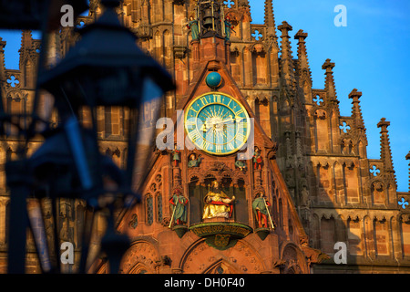 Frauenkirche, Nürnberg, Bayern, Deutschland, Europa Stockfoto