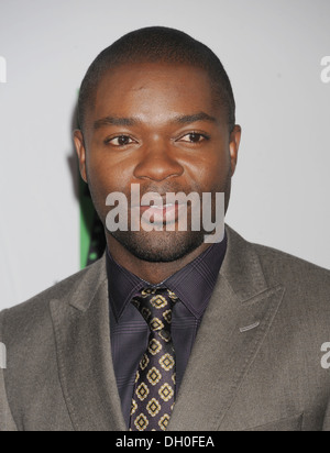 DAVID OYELOWO UK Filmschauspieler im Oktober 2013. Foto Jeffrey Mayer Stockfoto