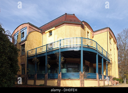 Villa Esche, Haus, entworfen von Bauhaus-Architekten Henry van de Velde in Chemnitz, Deutschland Stockfoto