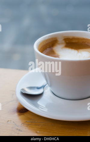 Kaffee Latte cup Stockfoto