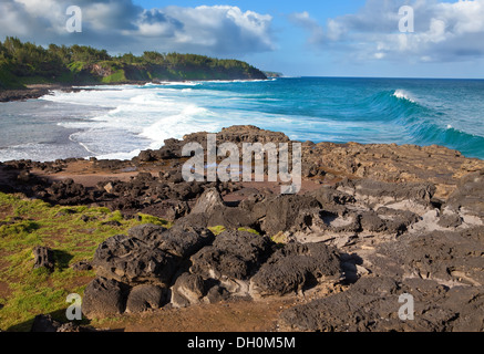 Gris Gris Kap im Süden von Mauritius. Stockfoto