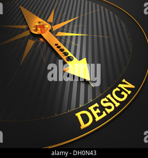 Design-Konzept. Stockfoto