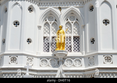 St. Josephs Kathedrale (Palayam Palli) Detail, Trivandrum, Kerala, Indien Stockfoto