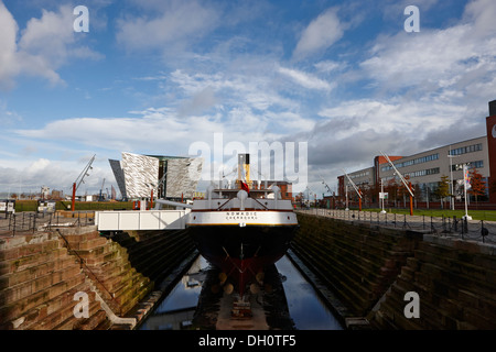 SS nomadic Besucher Attraktion titanic Viertel Belfast Nordirland Stockfoto