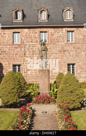 Elk213-1729v Frankreich, Elsass, Mont Sainte-Odile, Kloster Stockfoto