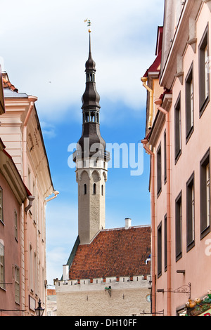 Tallinn, Estland. Eine Wetterfahne alte Thomas Stockfoto