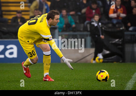 Udine, Italien. 27. Oktober 2013. Ivan Kelava (Udinese) Football / Soccer: italienische "Serie A" match zwischen Udinese 0-1 AS Roma im Stadio Friuli in Udine, Italien. © Maurizio Borsari/AFLO/Alamy Live-Nachrichten Stockfoto