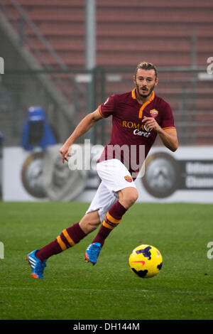 Udine, Italien. 27. Oktober 2013. Federico Balzaretti (Roma) Football / Soccer: italienische "Serie A" match zwischen Udinese 0-1 AS Roma im Stadio Friuli in Udine, Italien. © Maurizio Borsari/AFLO/Alamy Live-Nachrichten Stockfoto