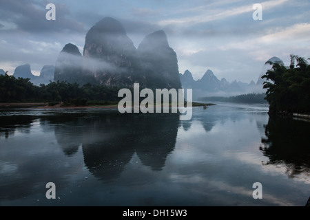 Die Szene auf den 20 Yaun Hinweis in China Stockfoto