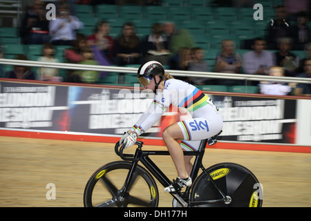 2013/14 Revolution Serie Runde 1, Manchester. Becky James Stockfoto