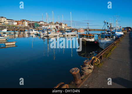 Bridlington Harbour, North Yorkshire, England Stockfoto