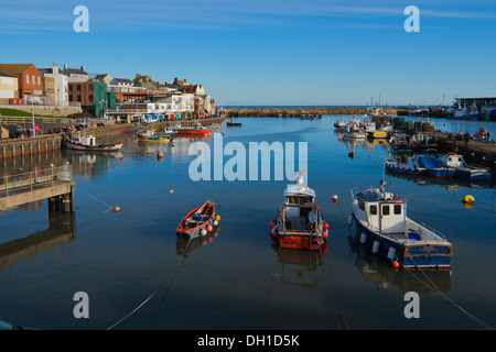 Bridlington Harbour, North Yorkshire, England Stockfoto