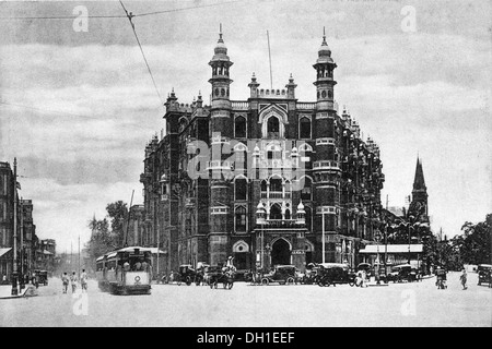 Alte vintage 1900s Hotel Majestic colaba Bombay Mumbai Maharashtra Indien - Aja 183435 Stockfoto