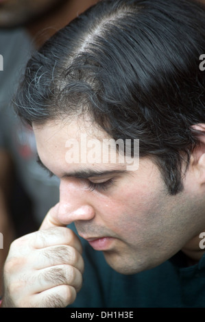 Varun Gandhi, indischer Politiker Stockfoto