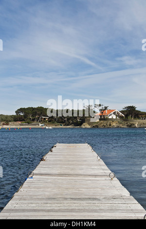 Gangway in Cadaqués Stockfoto