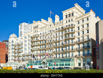 Das Grand Hotel Brighton Seafront West Sussex England UK GB EU Europa Stockfoto