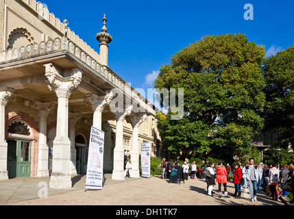 Brighton Museum und Kunst-Galerie in der Royal Pavilion Gardens Brighton West Sussex England UK GB EU Europe Stockfoto