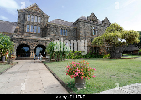 Bernice Paurahi Bishop Museum oder das Museum of Natural und Kulturgeschichte von der US-Bundesstaat Hawaii Honolulu, Oahu, Hawaii, USA Stockfoto
