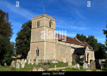 Weston Longueville Kirche, Norfolk, England UK, Pfarrei Tagebuchschreiberin Parson Woodforde Stockfoto