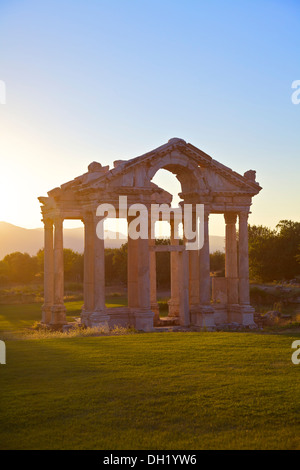 Tetrapylon, Aphrodisias, Türkei, Asien. Stockfoto