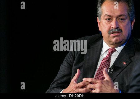 Andrew Liveris, Präsident, Vorsitzender und Chief Executive Officer der The Dow Chemical Company Stockfoto