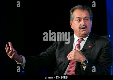 Andrew Liveris, Präsident, Vorsitzender und Chief Executive Officer der The Dow Chemical Company Stockfoto