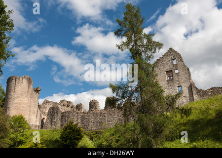 Kildrummy Castle in Aberdeenshire, Schottland (13. Jahrhundert) Stockfoto