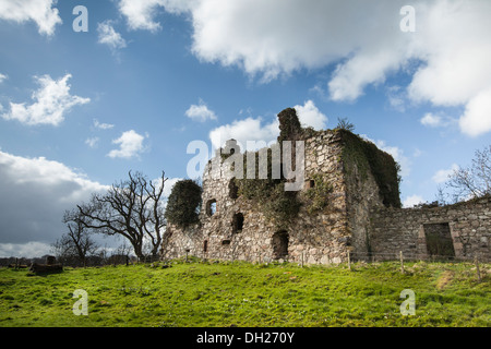 Gight Burgruine in der Nähe von Fyvie in Aberdeenshire, Schottland Stockfoto