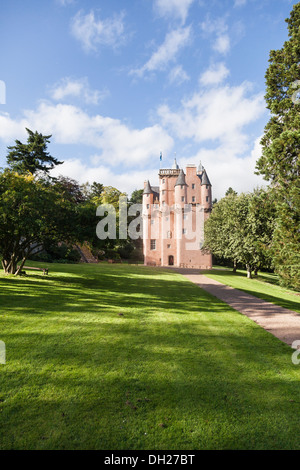 Craigievar Castle in der Nähe von Alford in Aberdeenshire, Schottland Stockfoto