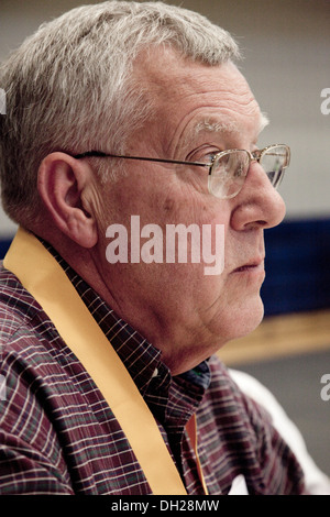Russ Meints Teilnahme an Macalester College 50 Jahrfeier Wiedersehen. St Paul Minnesota MN USA Stockfoto