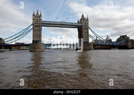 Tower Bridge, Themse, London, England, Vereinigtes Königreich, Europa Stockfoto