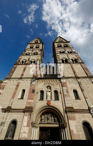 Basilika von St. Castor in Koblenz, Koblenz, Rheinland-Pfalz, Deutschland Stockfoto