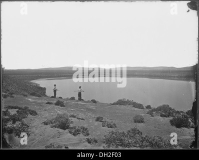 Wüste-See, in der Nähe von Ragtown, westlichen Nevada 519499 Stockfoto