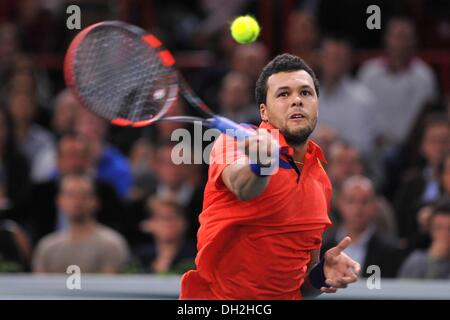 Bercy, Paris, Frankreich. 29. Oktober 2013. Jo Wilfried Tsonga FRA Tennis Open de Paris Masters 1000 ATP Herren Credit: Action Plus Sport/Alamy Live News Stockfoto